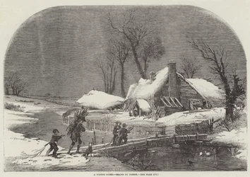 Una scena invernale
